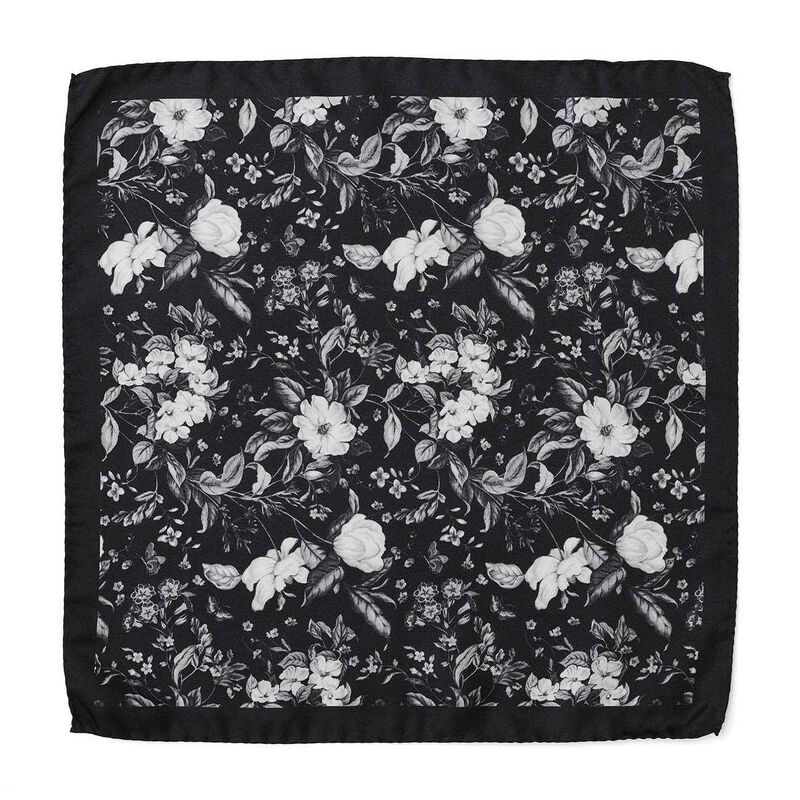 Cambridge Magnolia Pocket Square image number 0